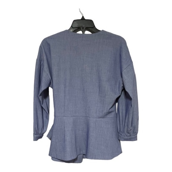 Halogen Wrap Blouse - Picture 2 of 7